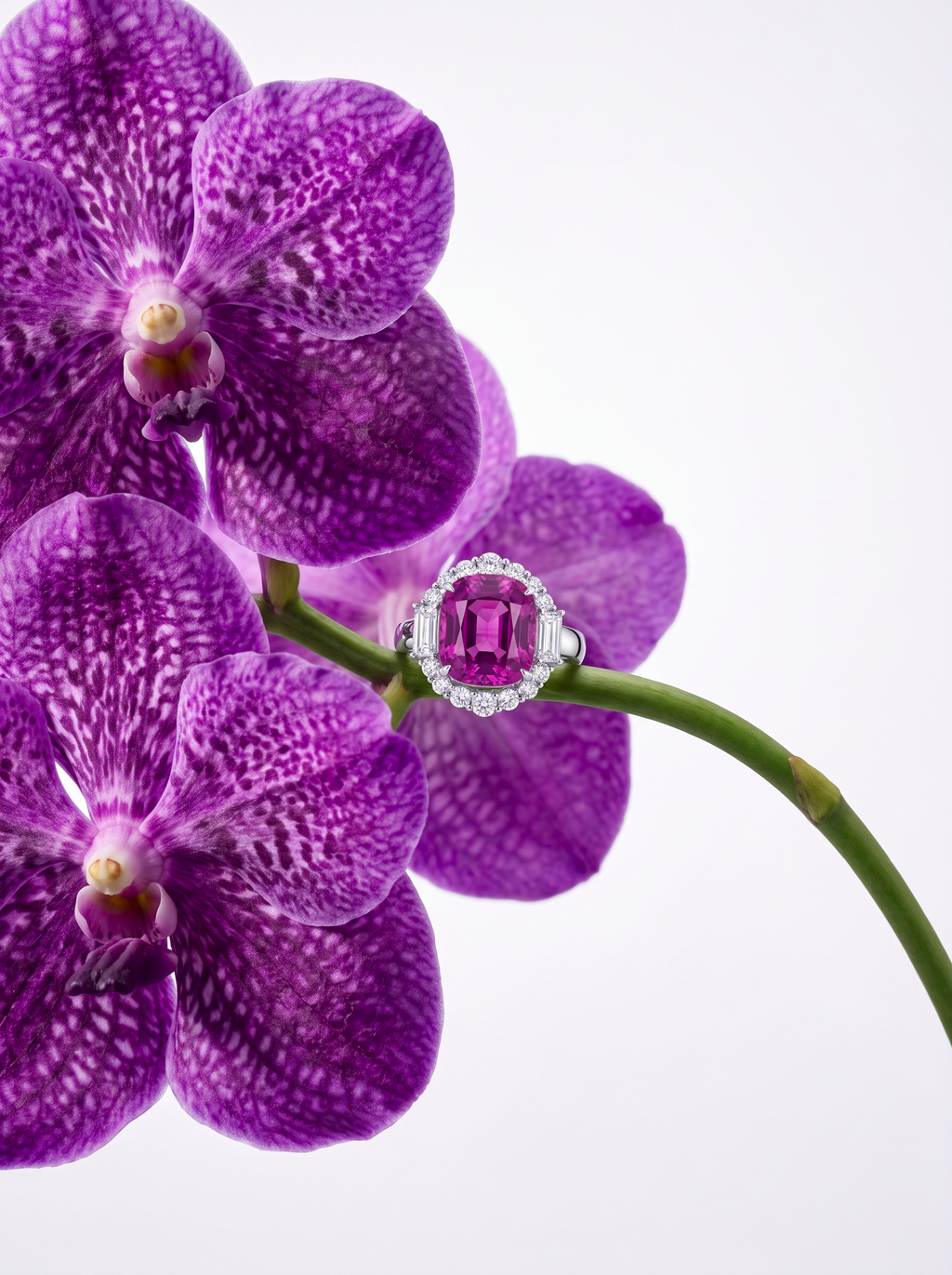 Vanda Rose Flamme